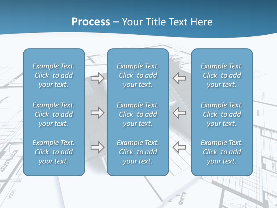 Building Fear Flat PowerPoint Template