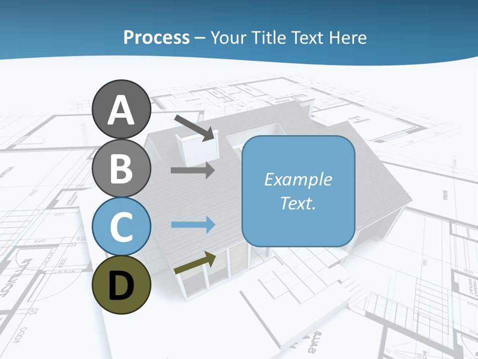 Building Fear Flat PowerPoint Template