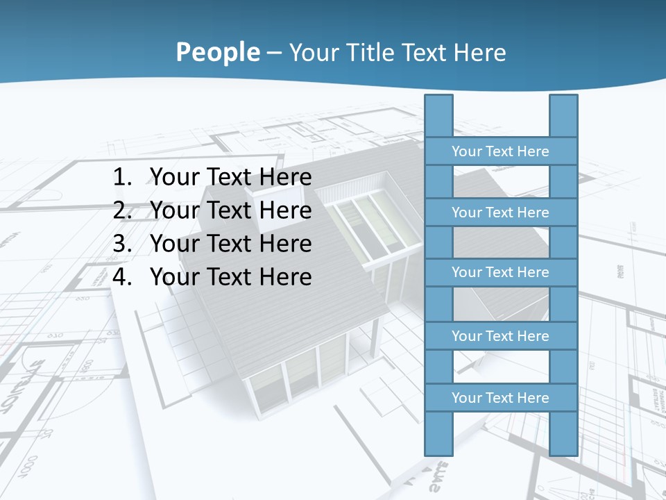 Building Fear Flat PowerPoint Template