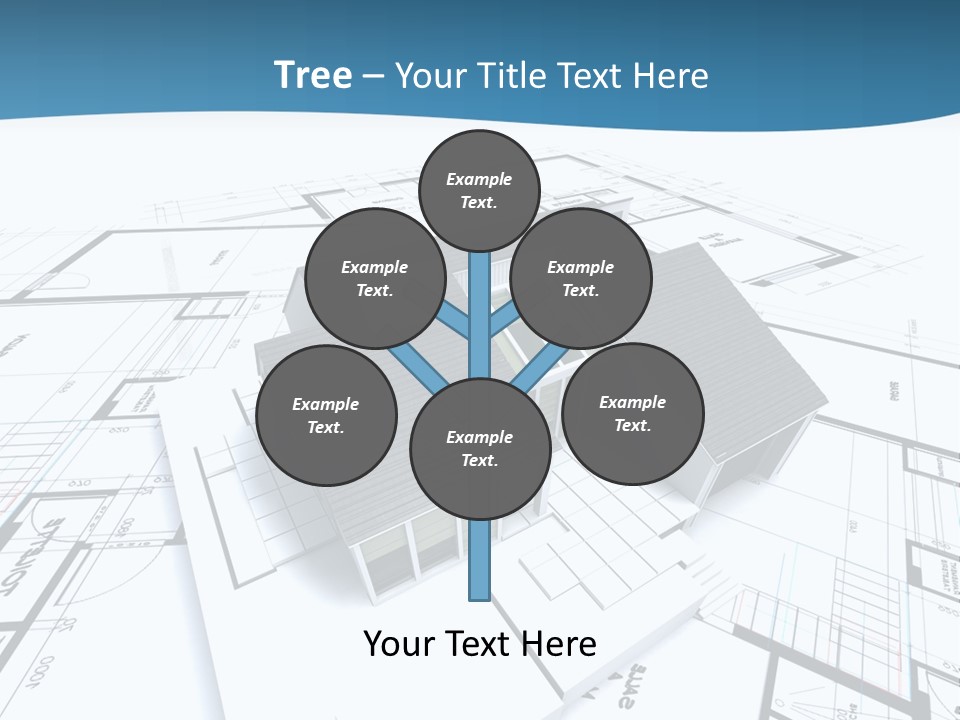 Building Fear Flat PowerPoint Template