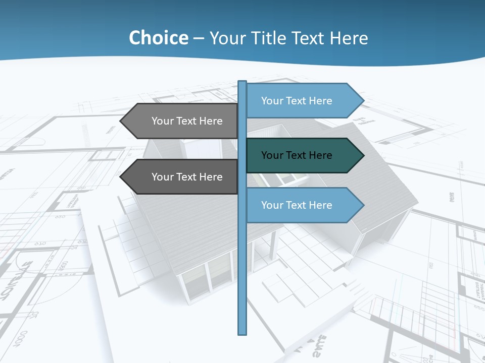 Building Fear Flat PowerPoint Template