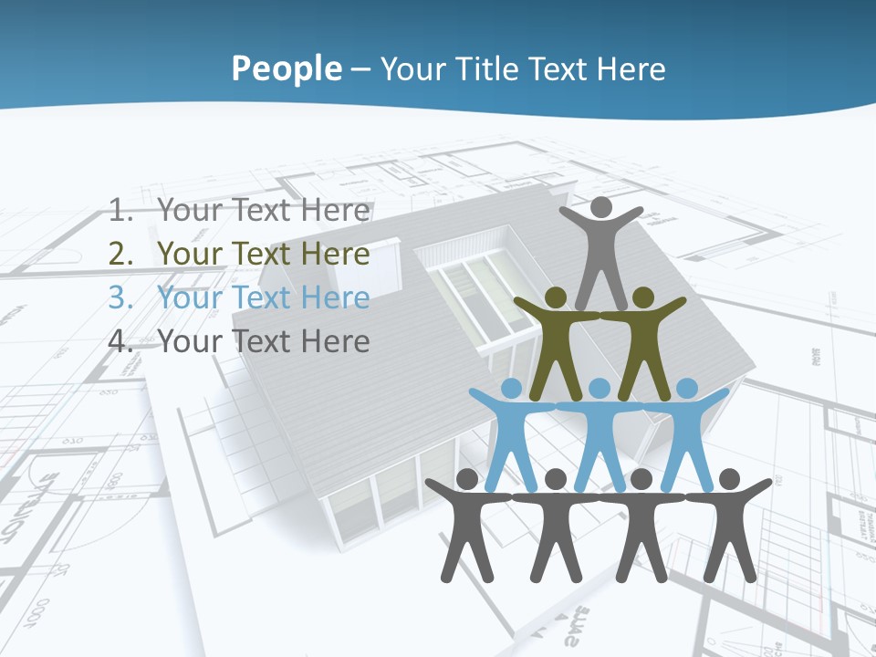 Building Fear Flat PowerPoint Template