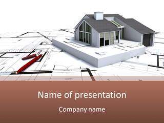 Light Visualisation Architecture PowerPoint Template