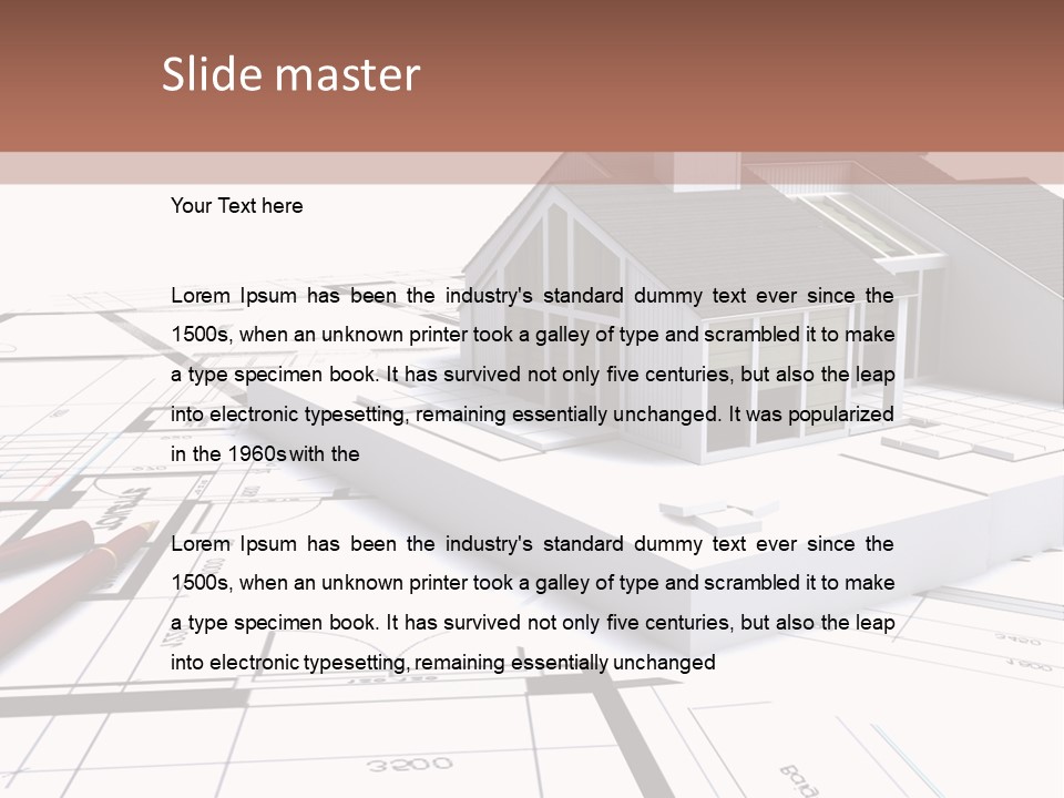 Light Visualisation Architecture PowerPoint Template