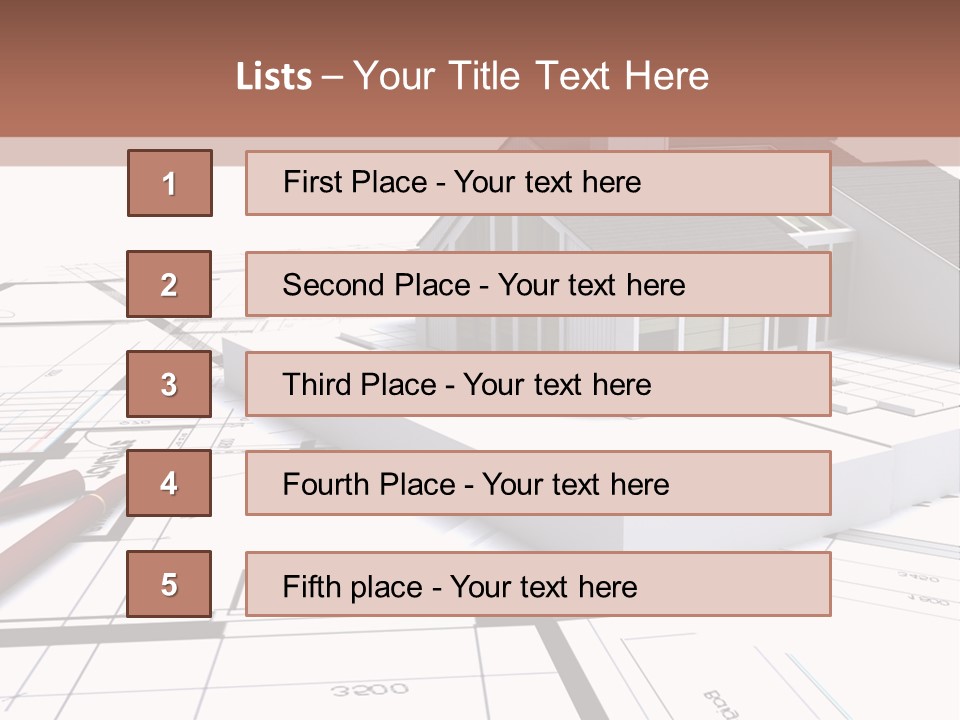 Light Visualisation Architecture PowerPoint Template