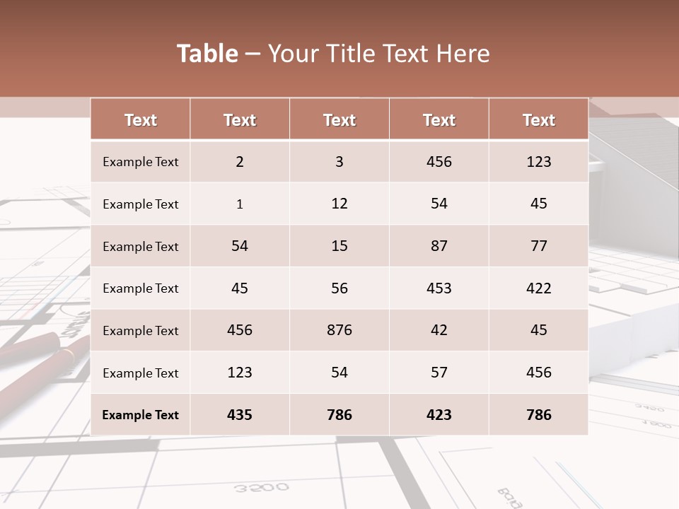 Light Visualisation Architecture PowerPoint Template
