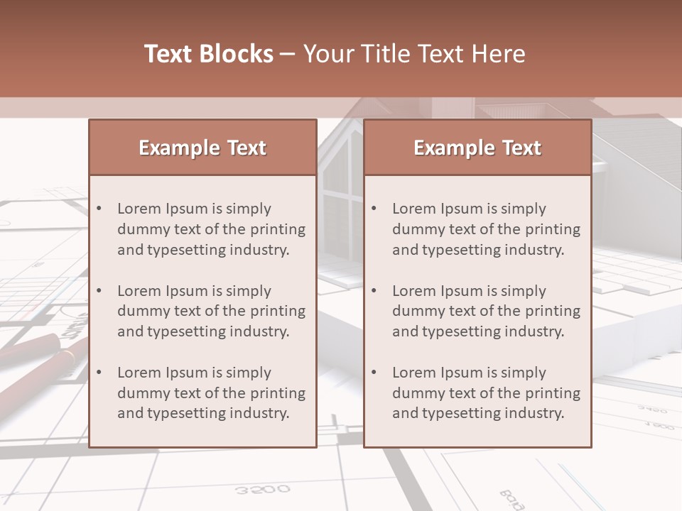 Light Visualisation Architecture PowerPoint Template