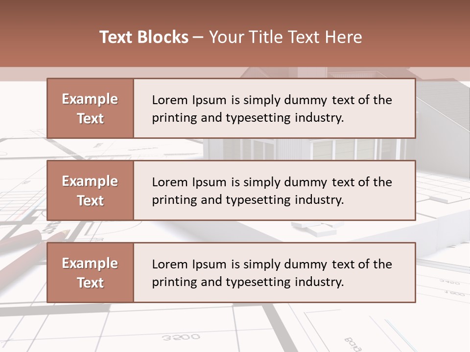 Light Visualisation Architecture PowerPoint Template