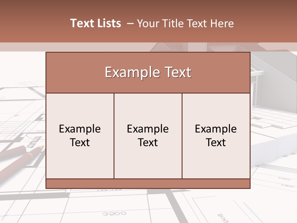 Light Visualisation Architecture PowerPoint Template