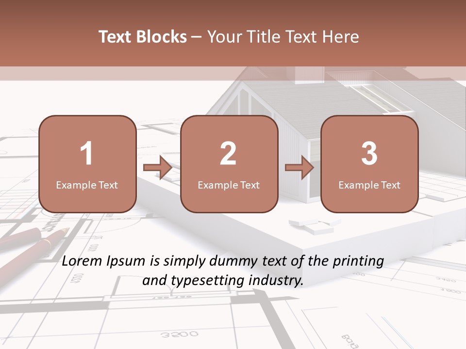 Light Visualisation Architecture PowerPoint Template