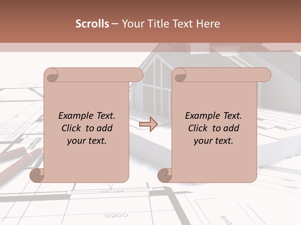 Light Visualisation Architecture PowerPoint Template