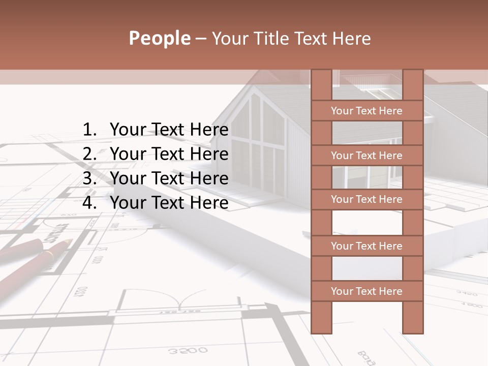 Light Visualisation Architecture PowerPoint Template