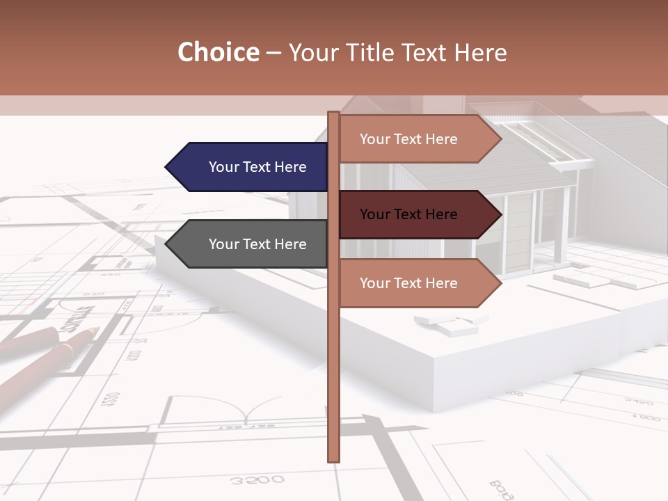 Light Visualisation Architecture PowerPoint Template