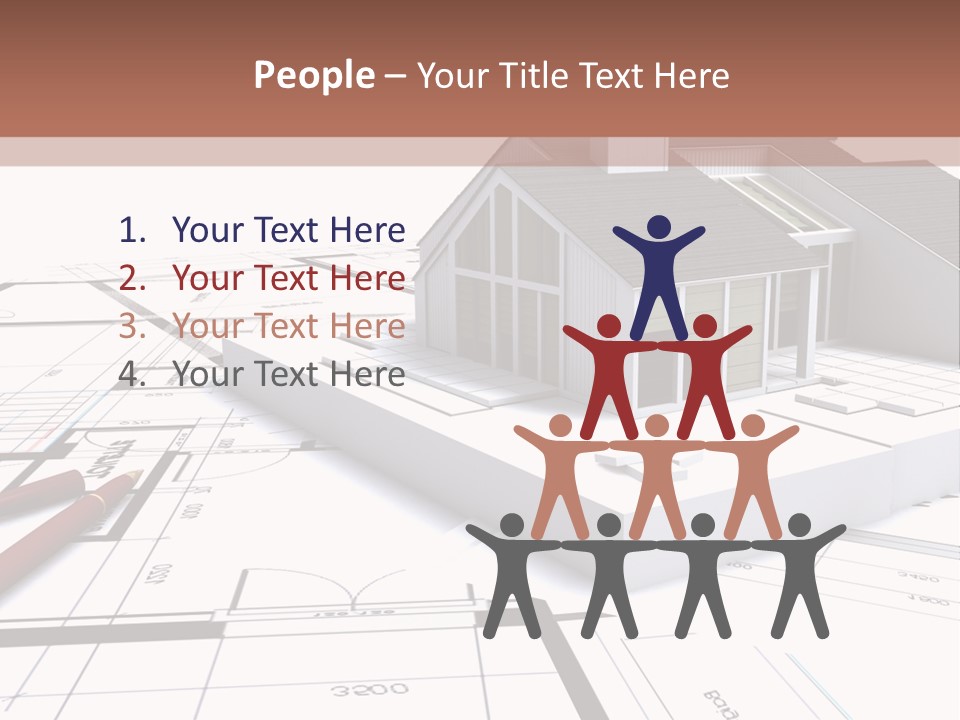 Light Visualisation Architecture PowerPoint Template