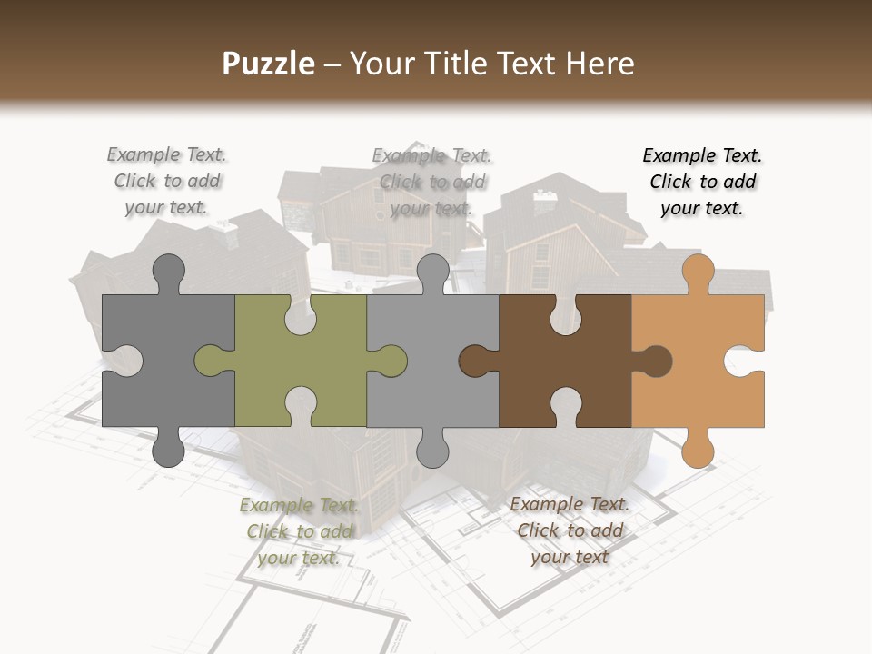 Fireplace Protection Construction PowerPoint Template