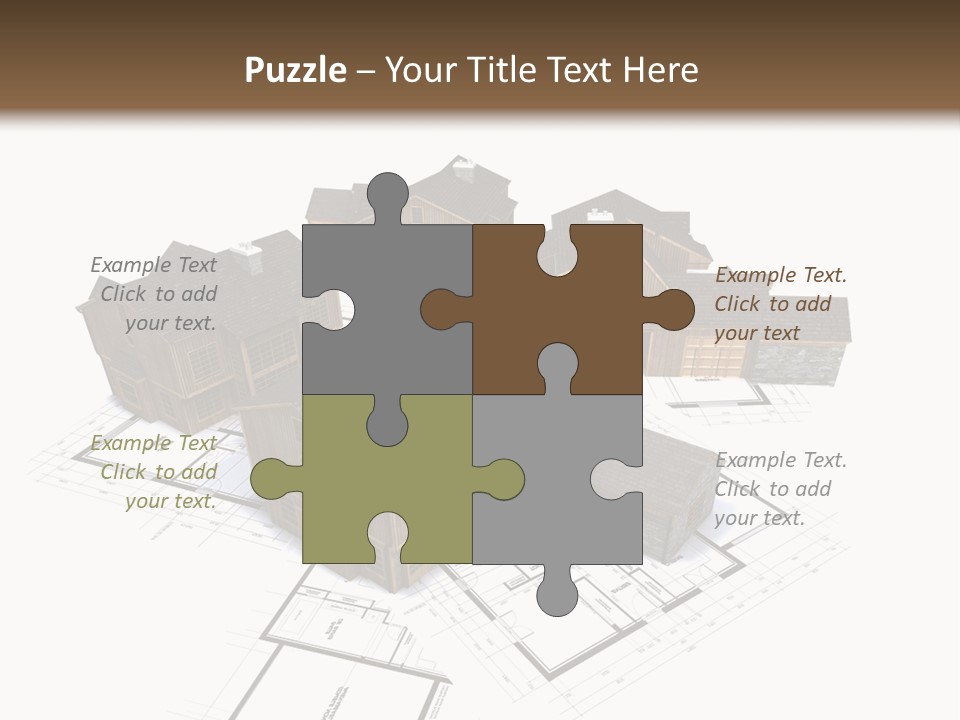 Fireplace Protection Construction PowerPoint Template