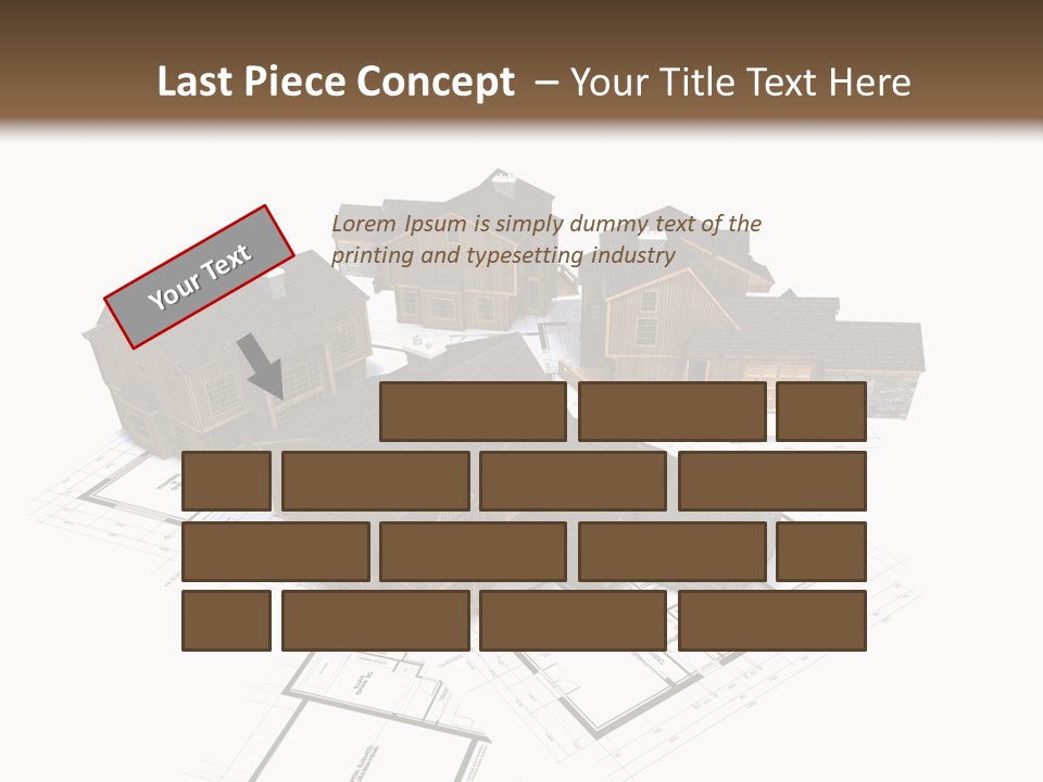 Fireplace Protection Construction PowerPoint Template