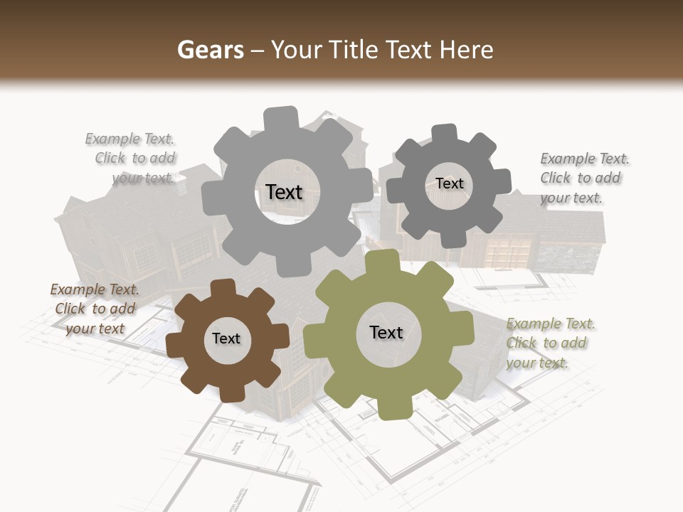 Fireplace Protection Construction PowerPoint Template