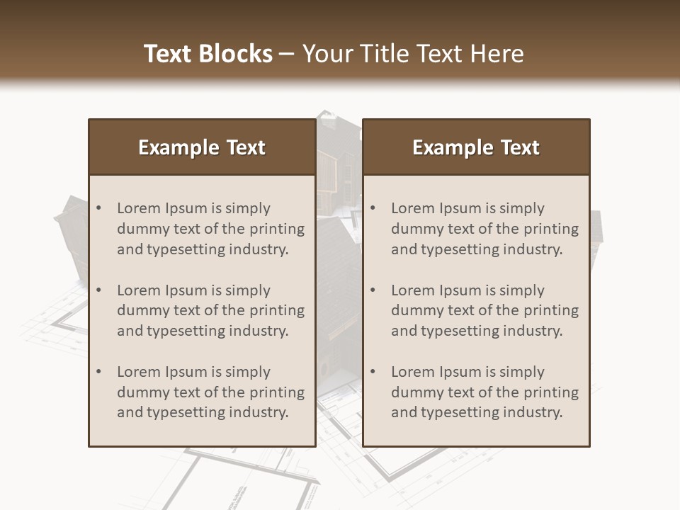 Fireplace Protection Construction PowerPoint Template