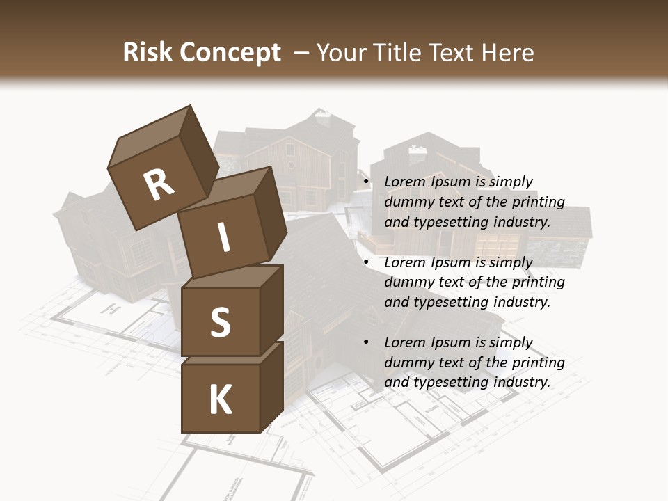 Fireplace Protection Construction PowerPoint Template