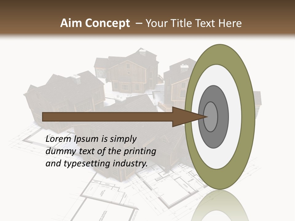 Fireplace Protection Construction PowerPoint Template