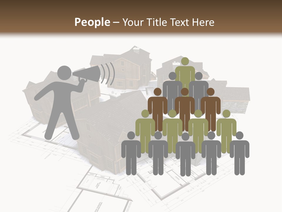 Fireplace Protection Construction PowerPoint Template