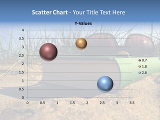 Reading Nature Sand PowerPoint Template