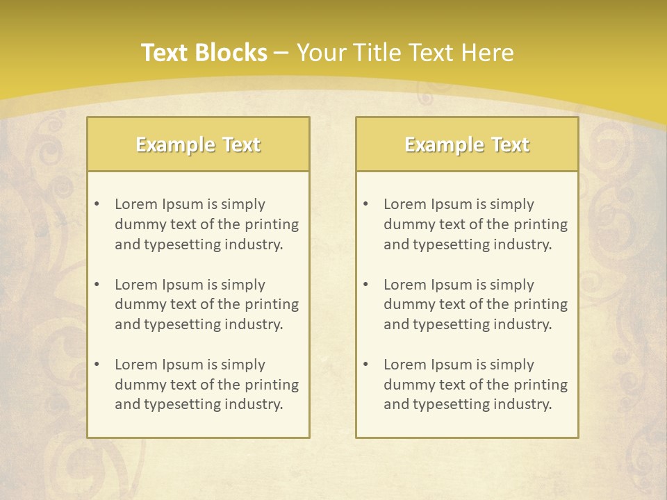 Background Border Creative PowerPoint Template
