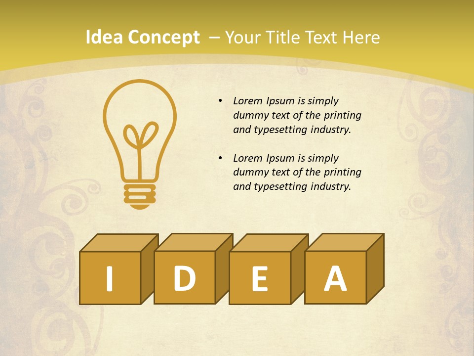 Background Border Creative PowerPoint Template