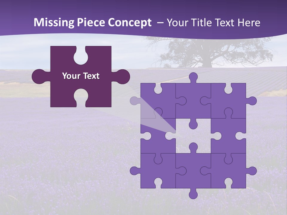 Clouds Farming Row PowerPoint Template