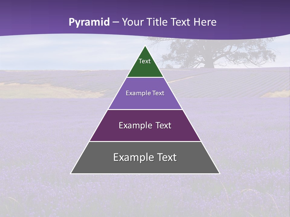 Clouds Farming Row PowerPoint Template