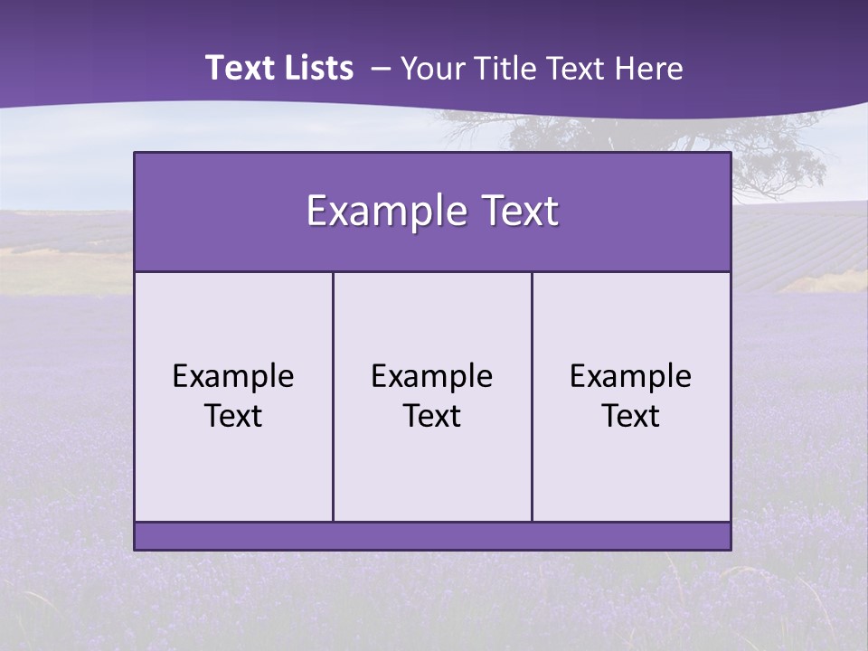 Clouds Farming Row PowerPoint Template