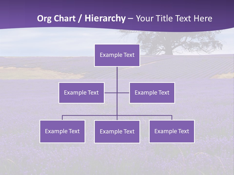 Clouds Farming Row PowerPoint Template