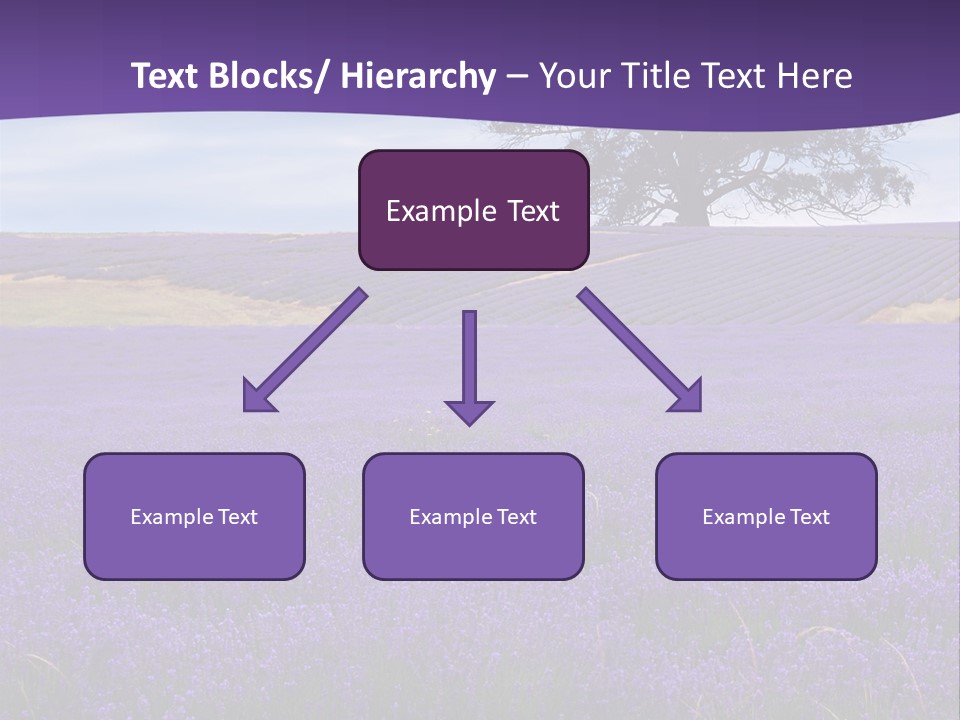 Clouds Farming Row PowerPoint Template