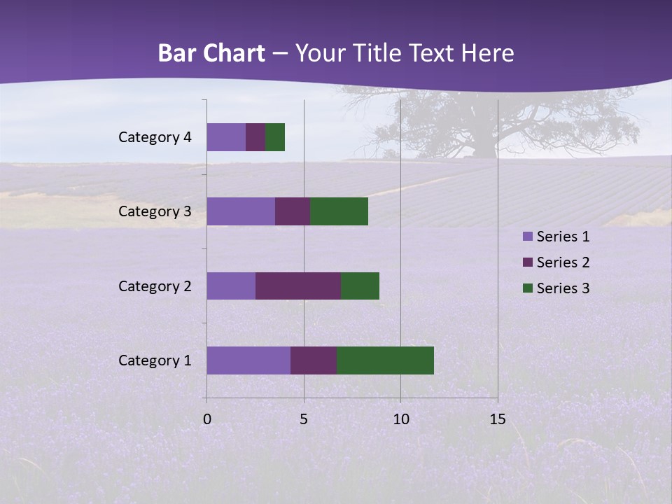 Clouds Farming Row PowerPoint Template