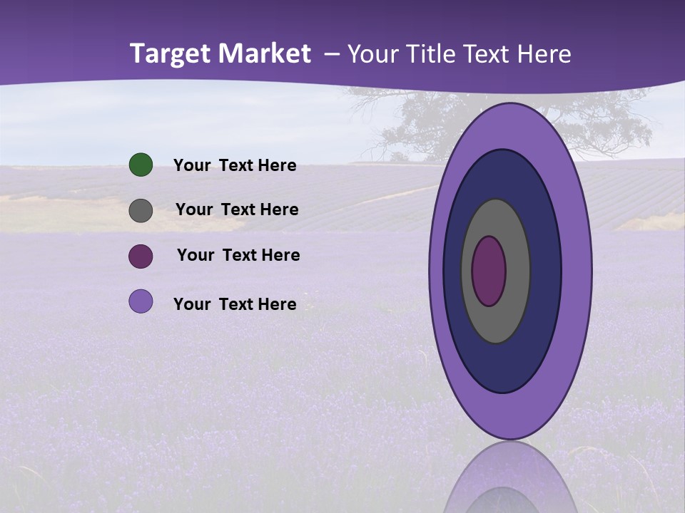 Clouds Farming Row PowerPoint Template