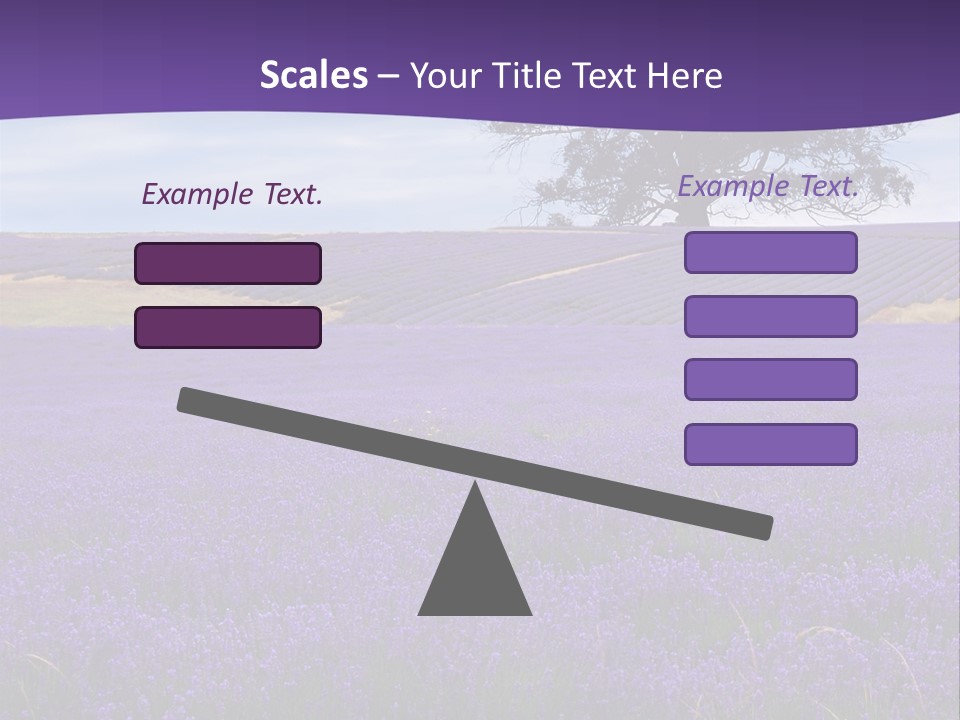 Clouds Farming Row PowerPoint Template