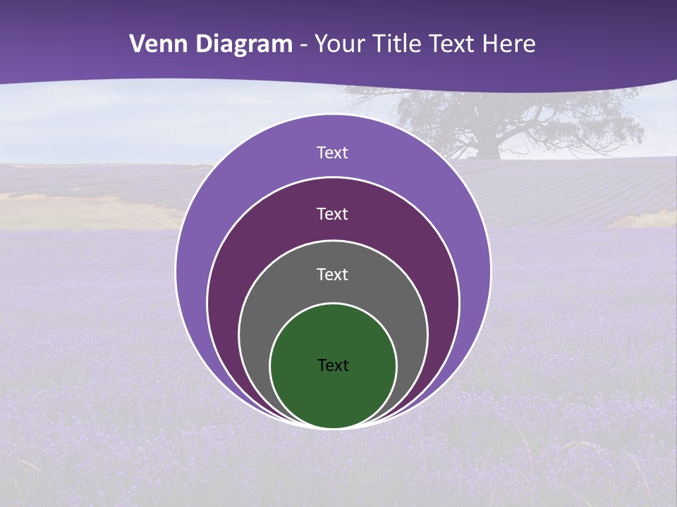 Clouds Farming Row PowerPoint Template