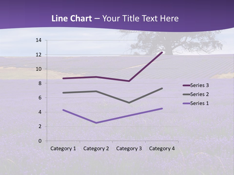 Clouds Farming Row PowerPoint Template