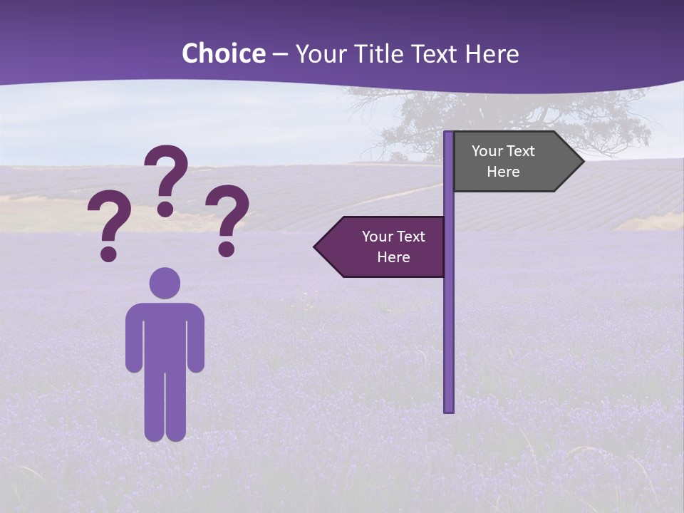 Clouds Farming Row PowerPoint Template