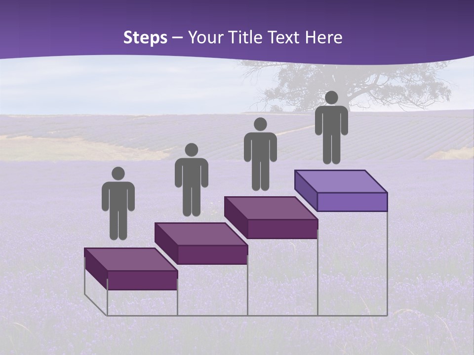 Clouds Farming Row PowerPoint Template
