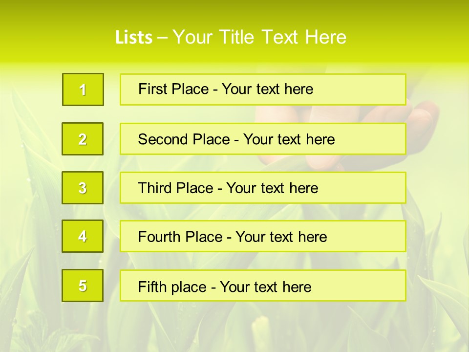 Stem Natural Spring PowerPoint Template