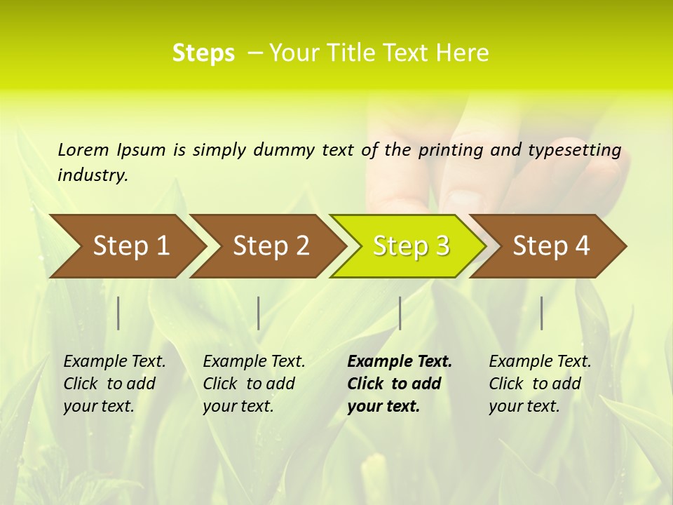 Stem Natural Spring PowerPoint Template