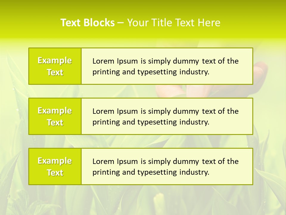 Stem Natural Spring PowerPoint Template