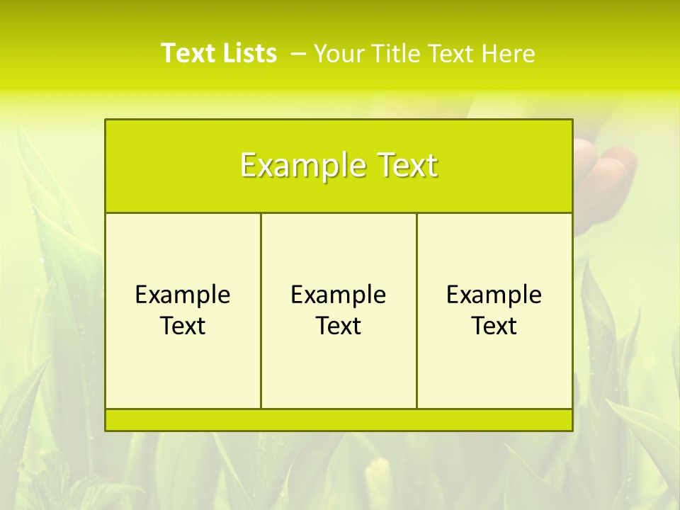 Stem Natural Spring PowerPoint Template