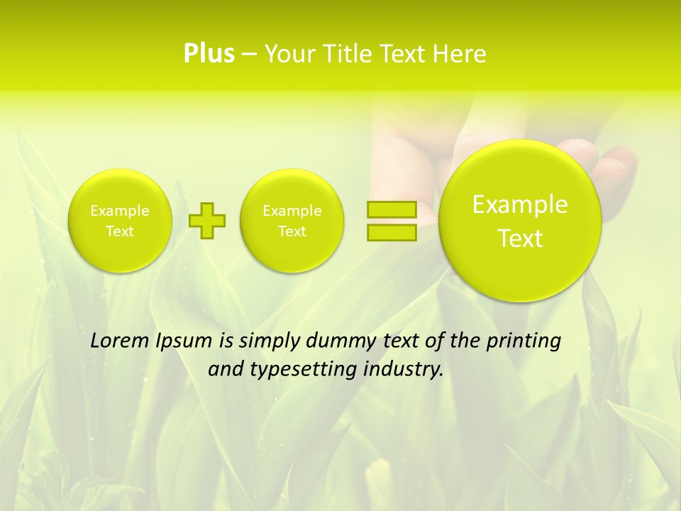 Stem Natural Spring PowerPoint Template