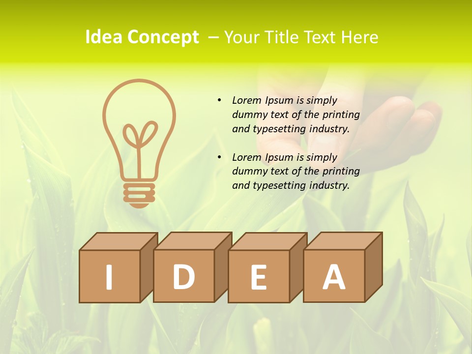 Stem Natural Spring PowerPoint Template