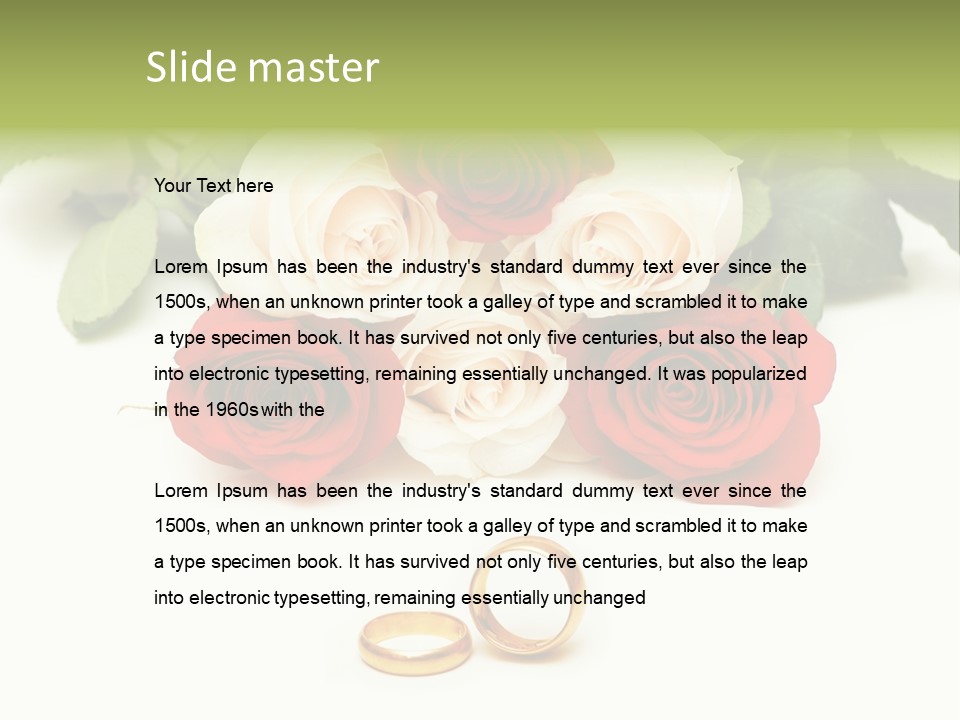 Blossom Event Ceremony PowerPoint Template