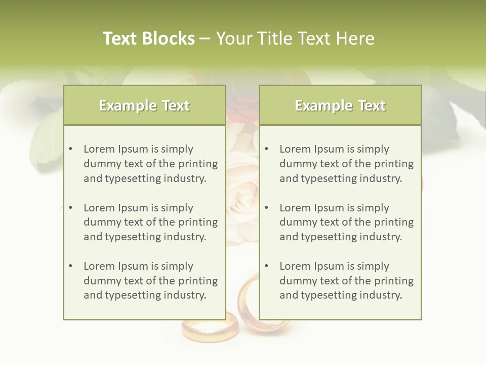 Blossom Event Ceremony PowerPoint Template