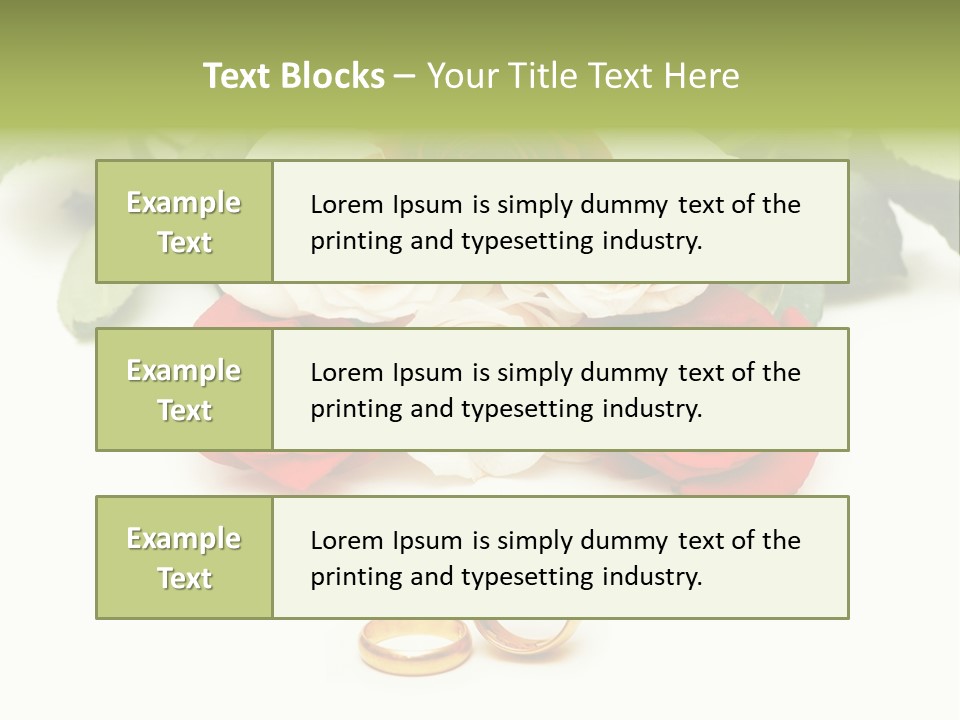 Blossom Event Ceremony PowerPoint Template